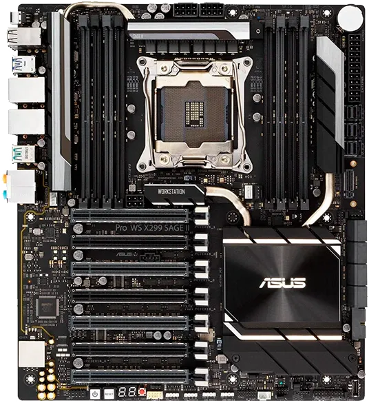 Материнская плата Asus Pro WS X299 Sage II