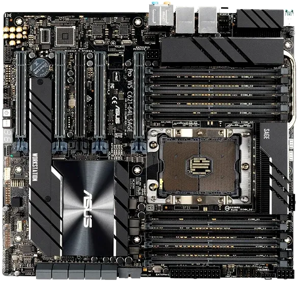 Материнская плата Asus Pro WS C621-64L Sage
