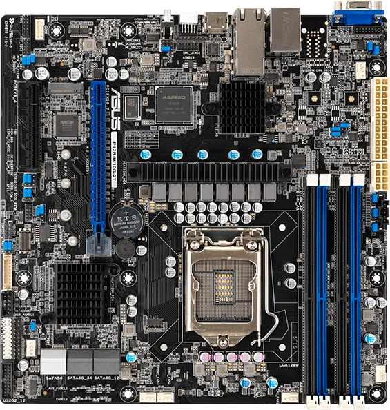 Материнская плата Asus P12R-M-10G-2T